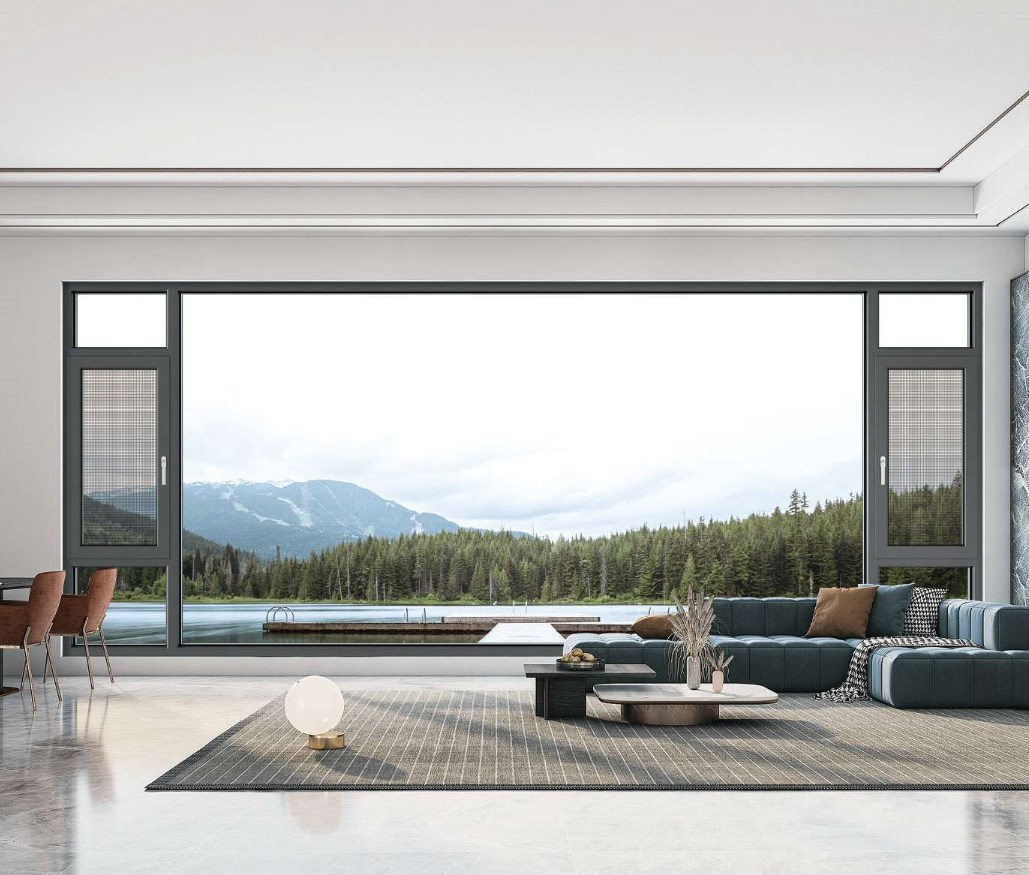 6120 Screen Integrated Casement Window