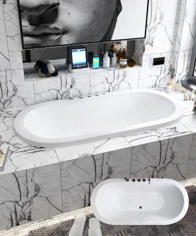 Built-in Bathtub