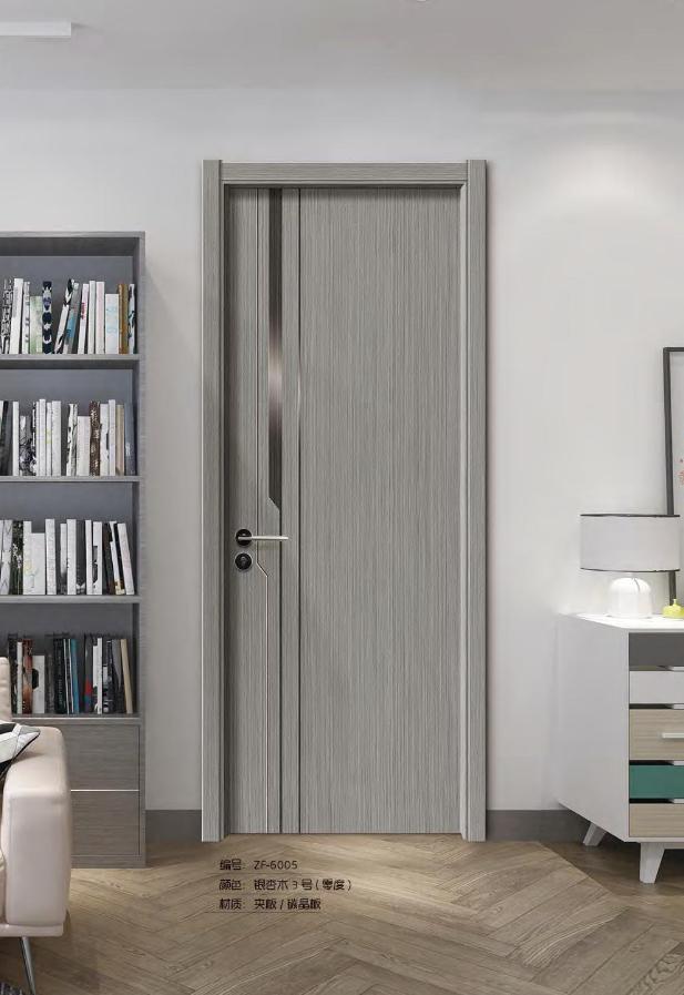 Carbon Crystal Panel Door