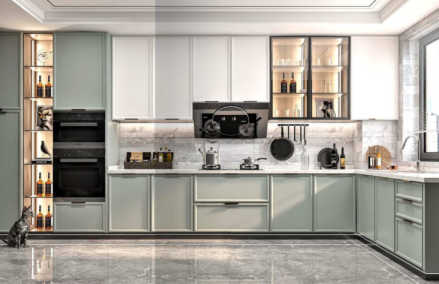 Custom Kitchen Cabinets