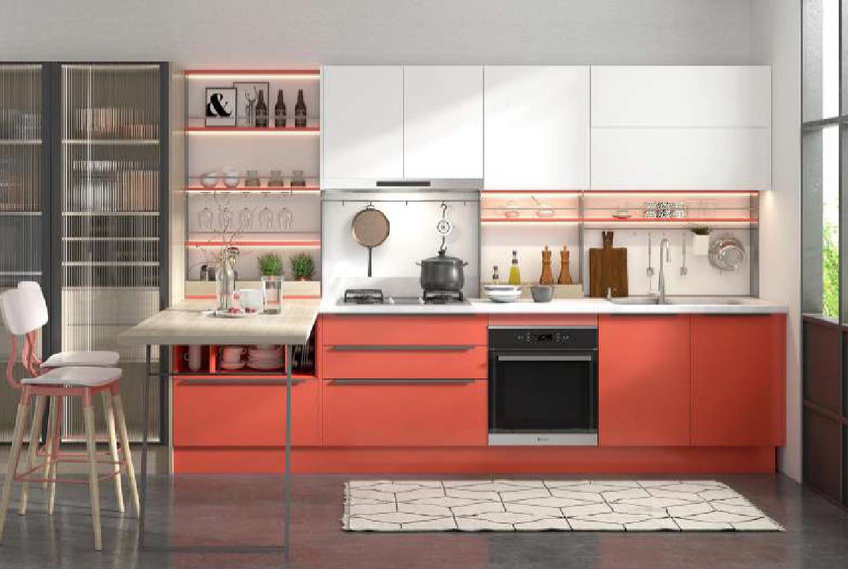 Lacquer Kitchen Cabinets